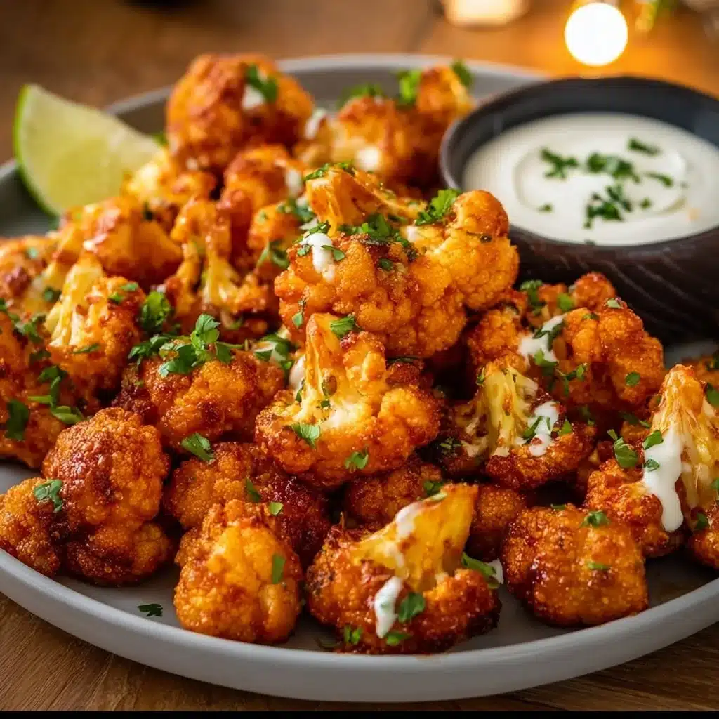 Air Fryer Buffalo Cauliflower Recipe