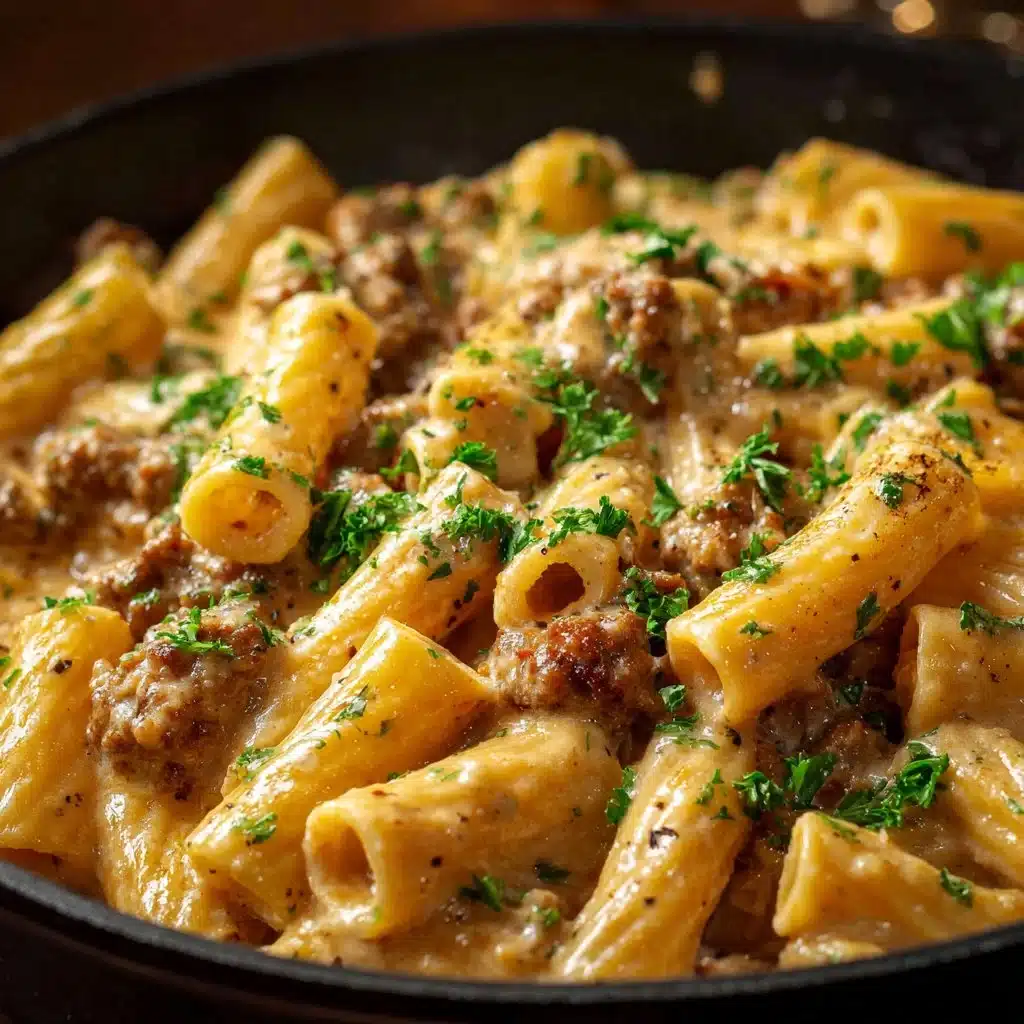 Creamy Italian Sausage Rigatoni