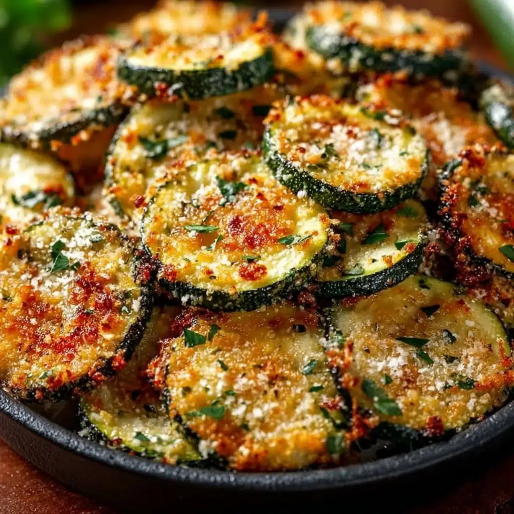 Crispy Baked Parmesan Zucchini Recipe