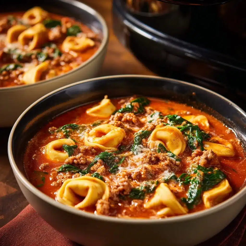 Crockpot Tortellini Soup