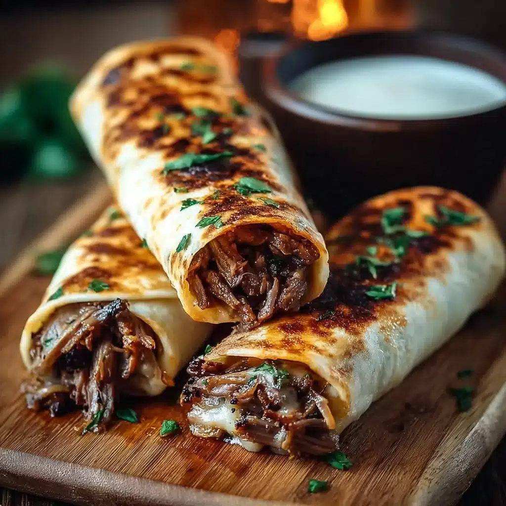 Deliciously Easy French Dip Tortilla Roll Ups in 30 Minutes