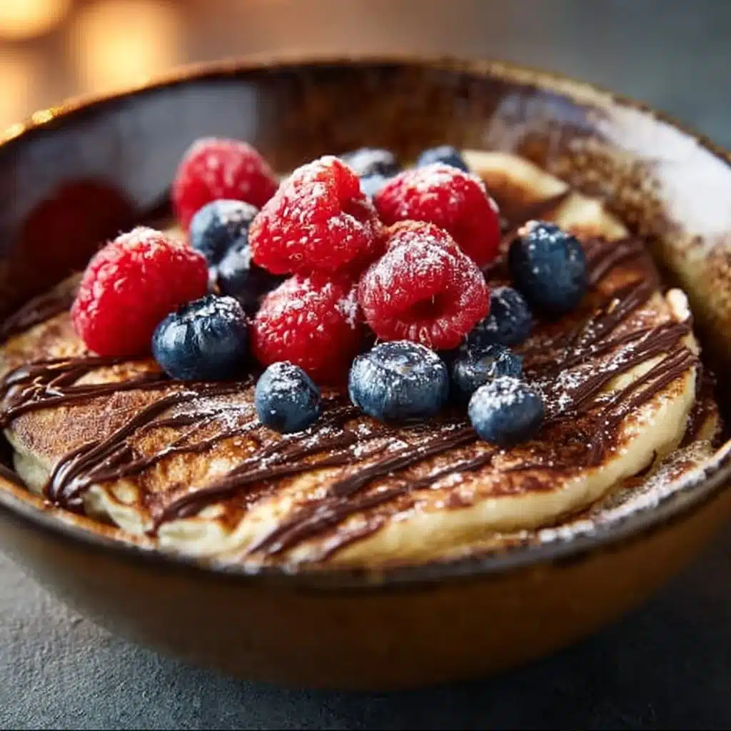 High Protein Pancake Bowl