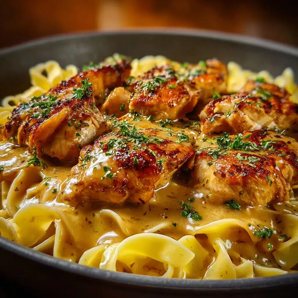 One-Pan Chicken with Buttered Noodles