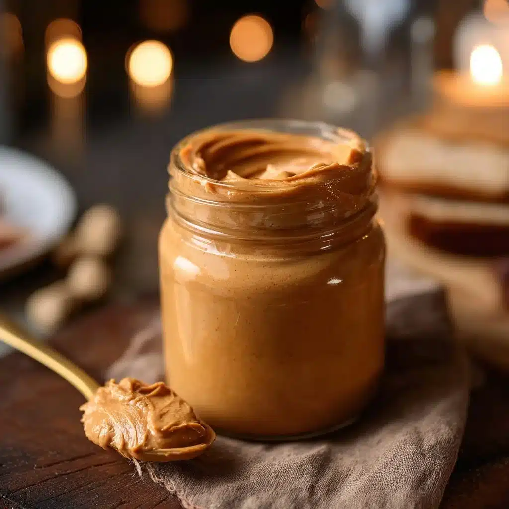 Homemade simple peanut butter spread recipe