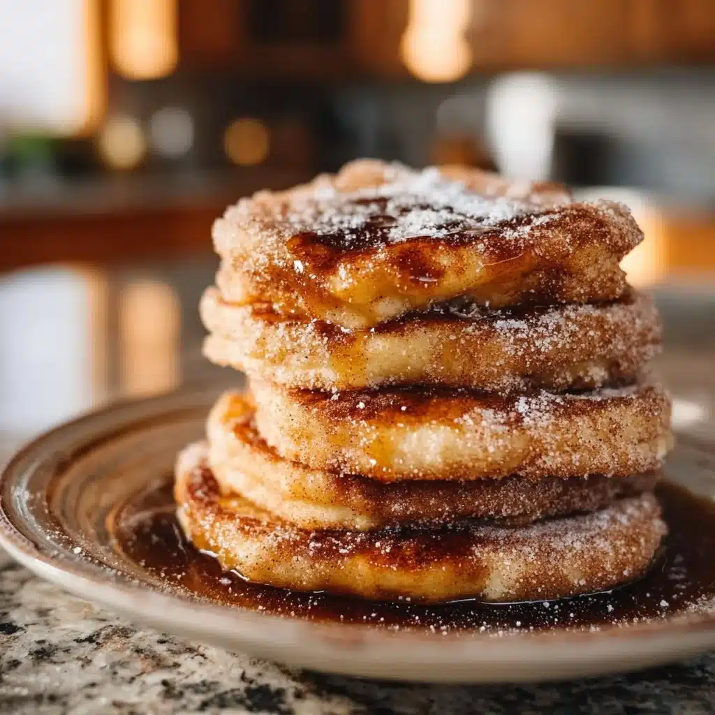 Spanish Churro Pancakes