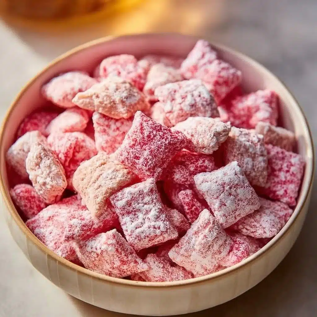 Strawberry Shortcake Puppy Chow