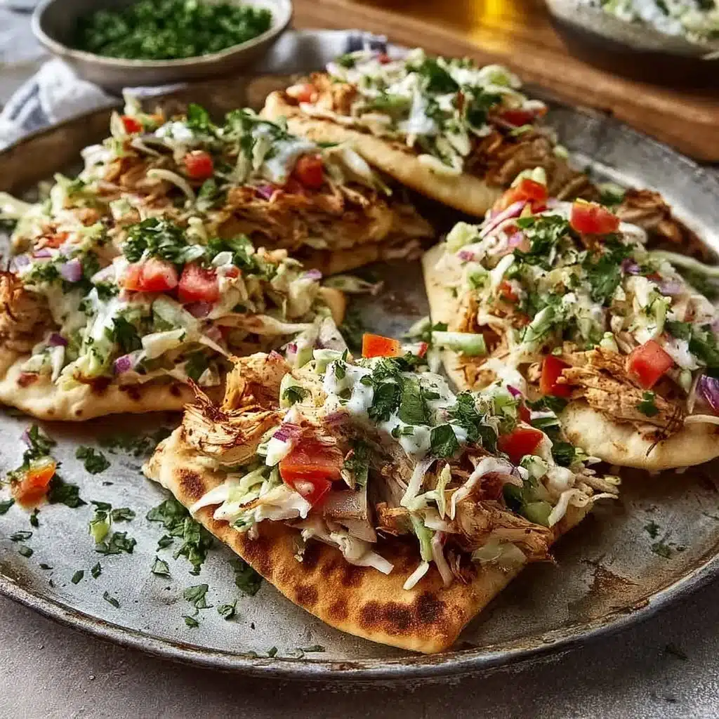 Delicious Sheet Pan Chicken Pitas