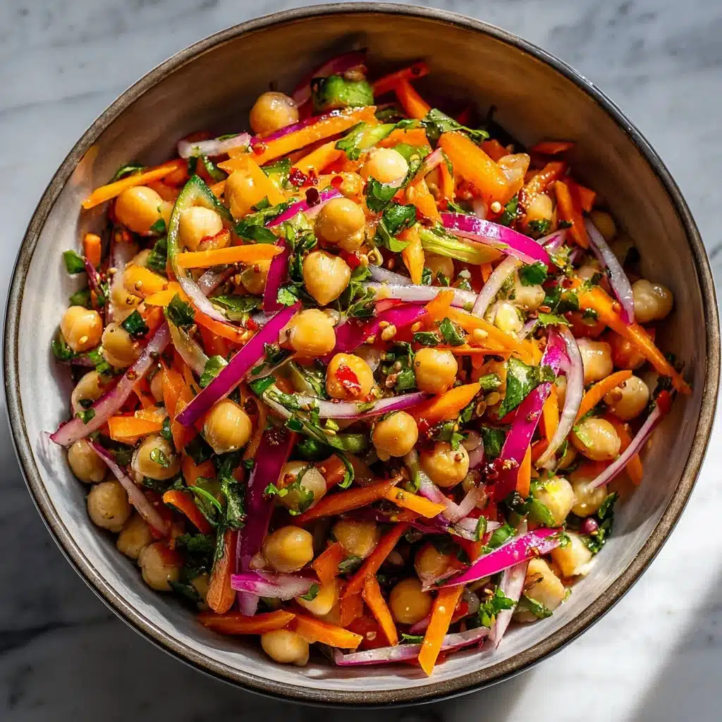 Crunchy Thai Chickpea Salad