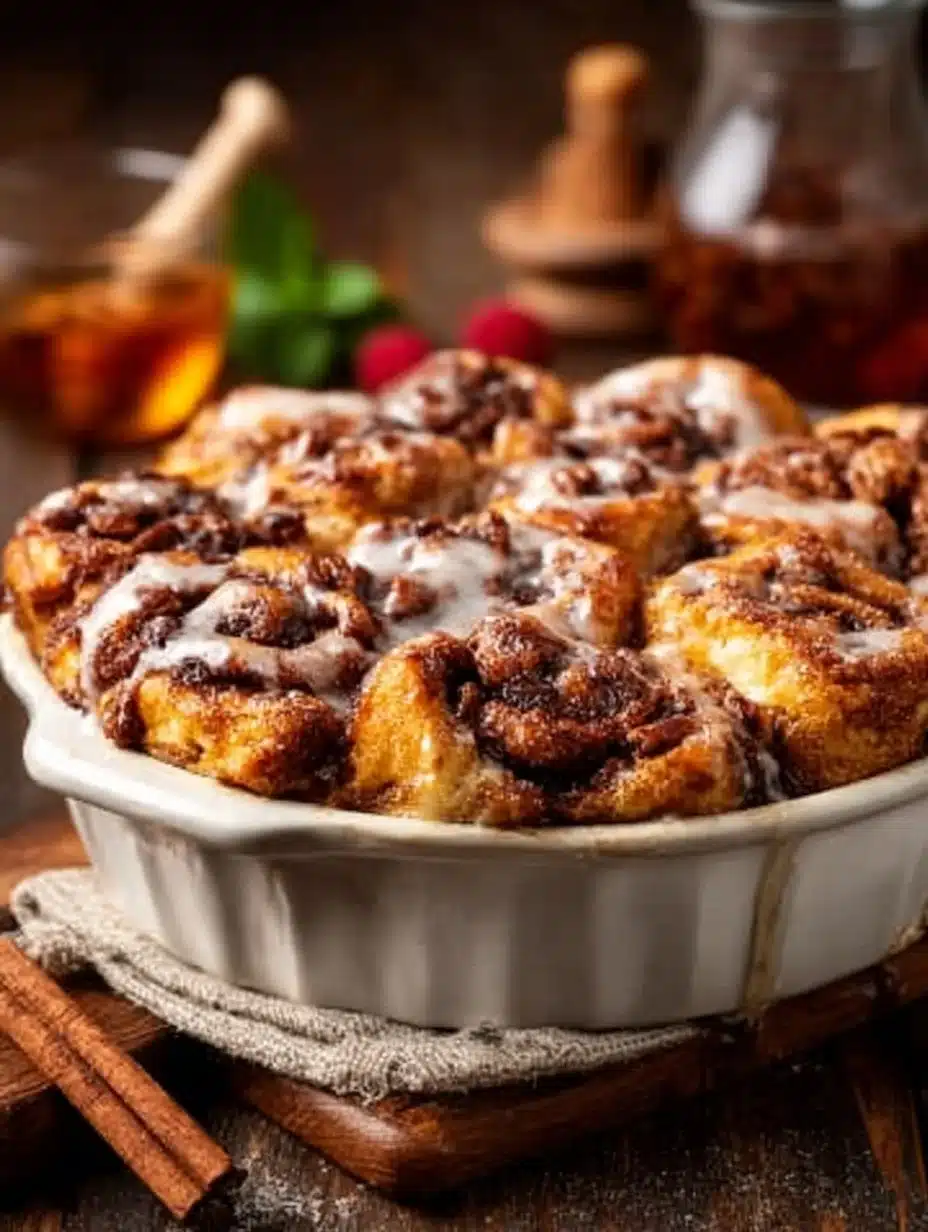 Cinnamon Roll French Toast Casserole