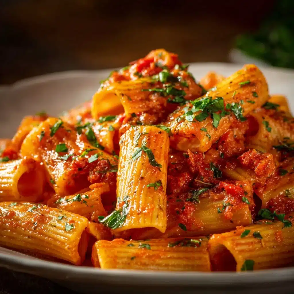 Creamy Tomato Garlic Pasta