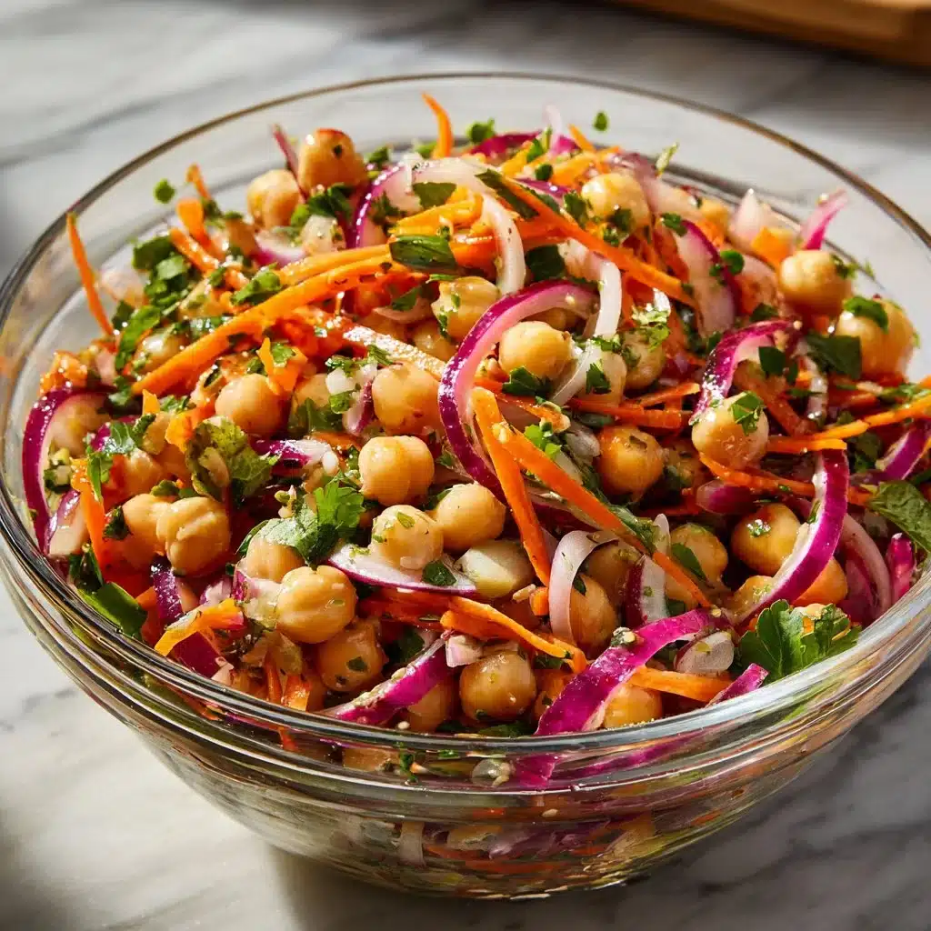 Crunchy Thai Chickpea Salad: A Quick and Delicious Delight