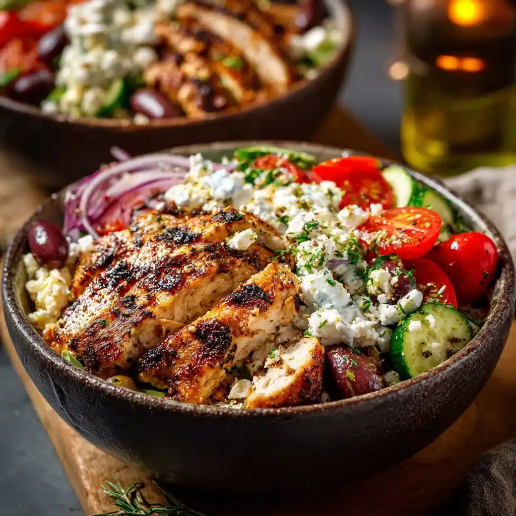 Greek Chicken Bowls