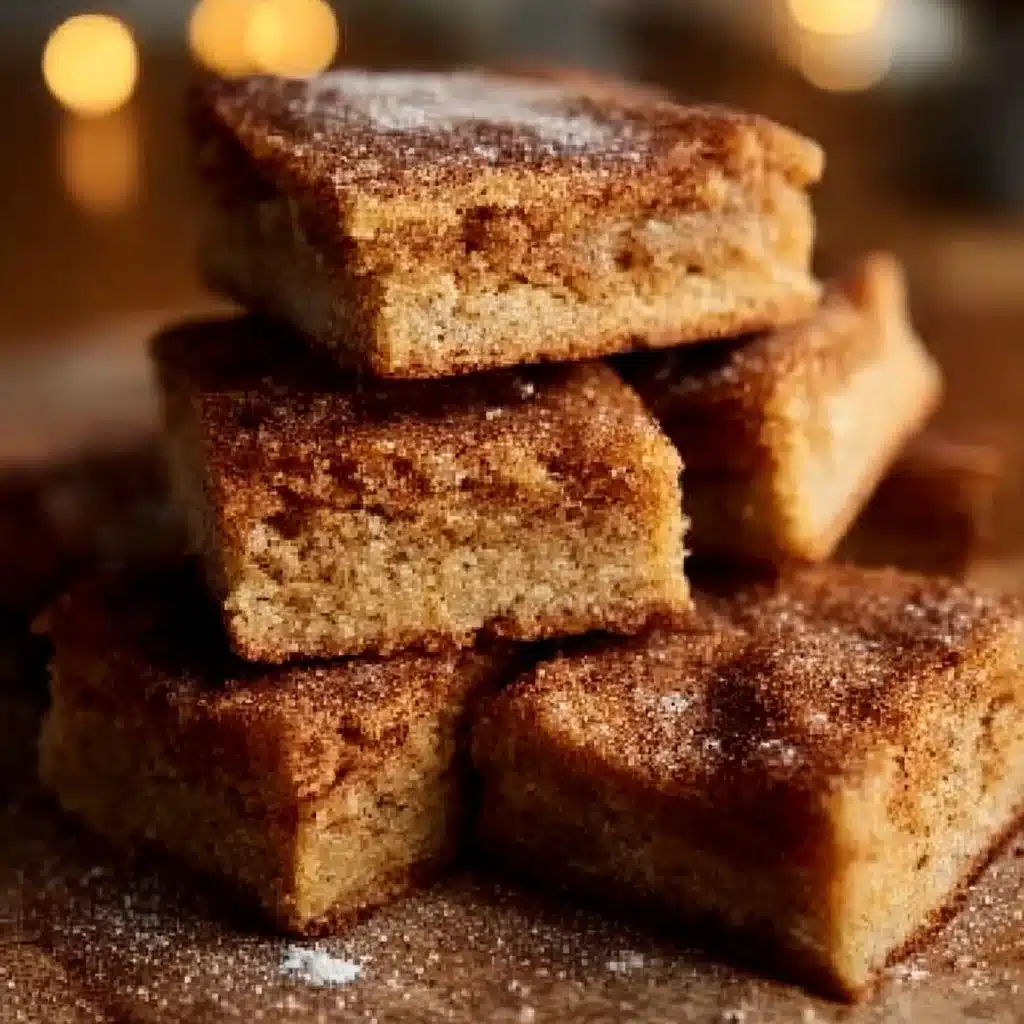 Indulgent Brown Butter Maple Snickerdoodle Bars: A Decadent Delight
