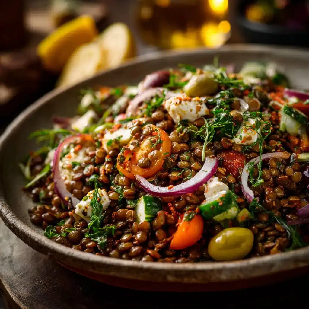 Mediterranean Lentil Salad