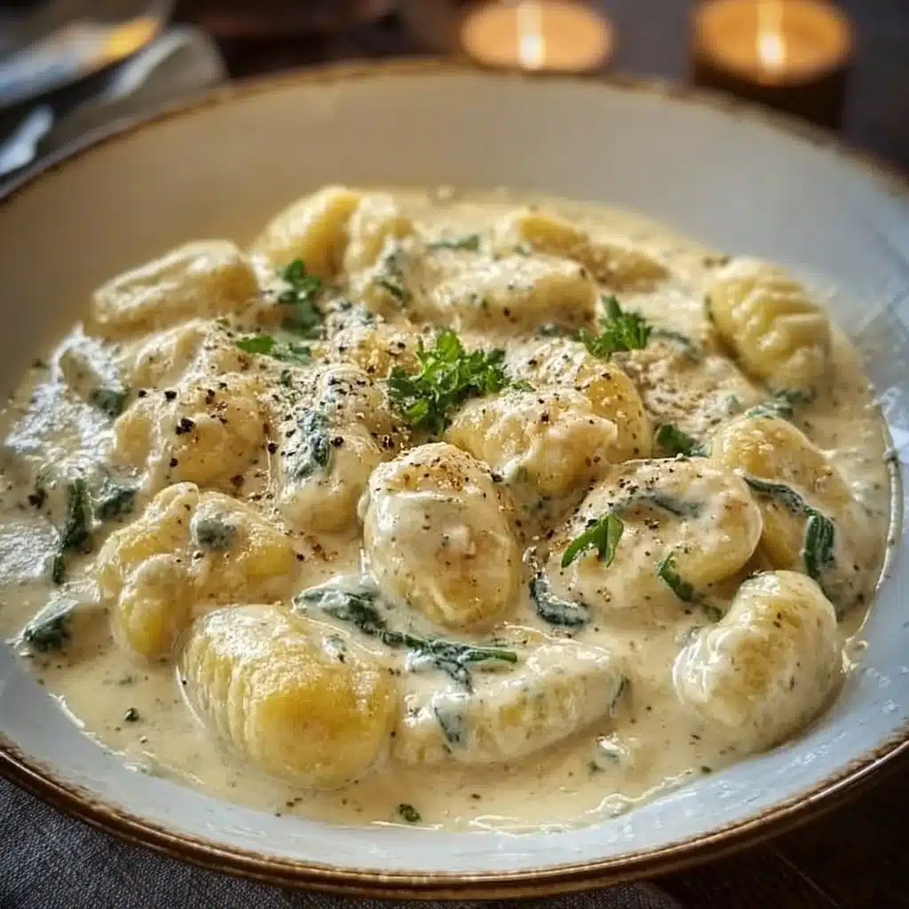 Indulge in Millionaire Gnocchi with Creamy Sauce Today!