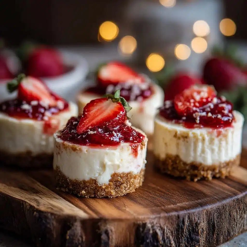 Irresistible Mini Valentine's Day Cheesecake Bites in 4 Easy Steps