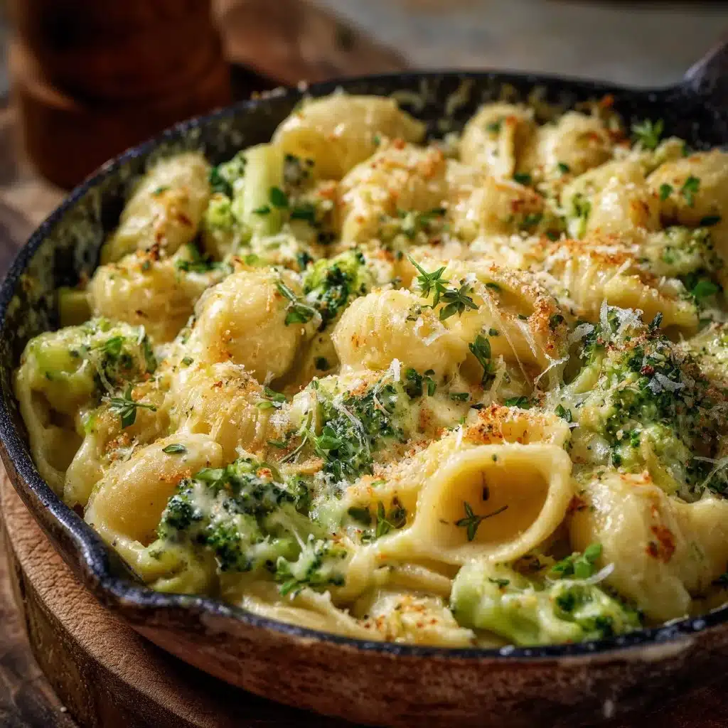 One Pot Healthy Broccoli Mac and Cheese