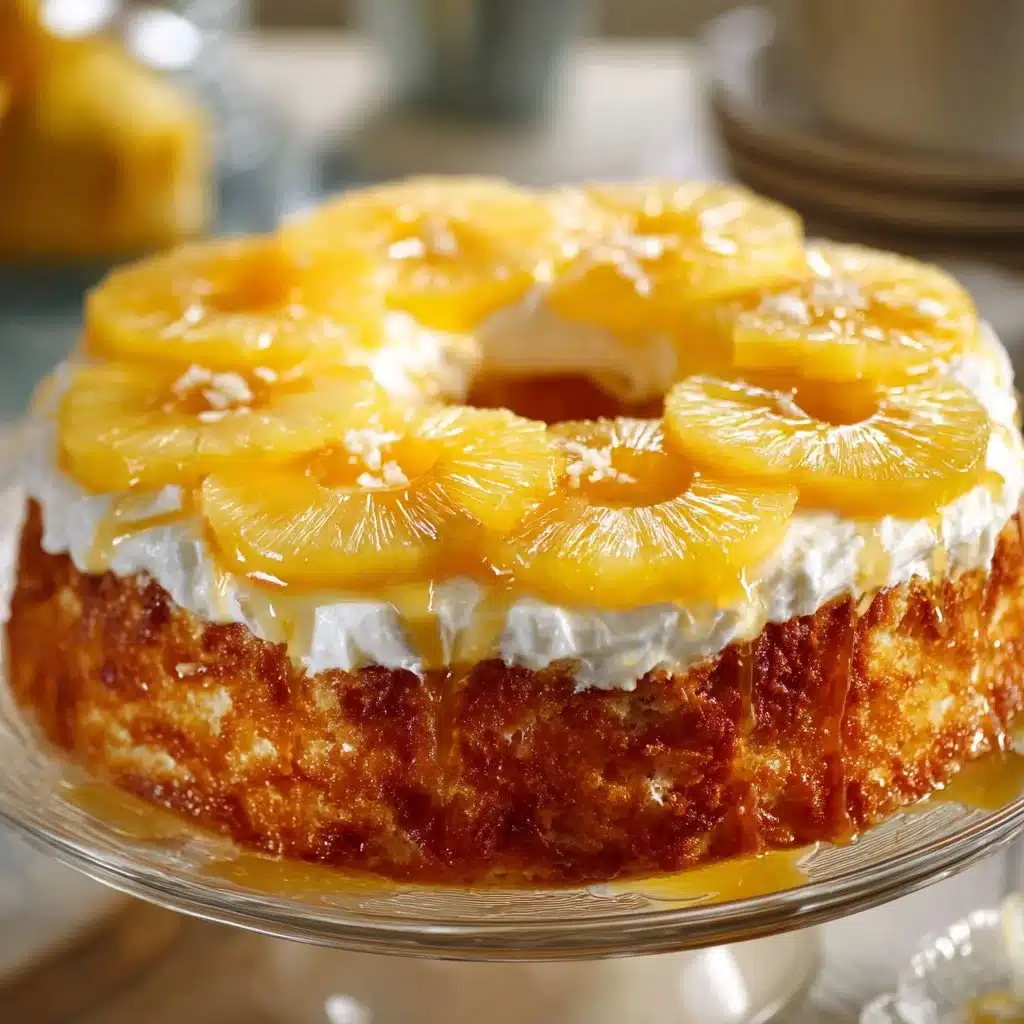 Pineapple Angel Food Cake