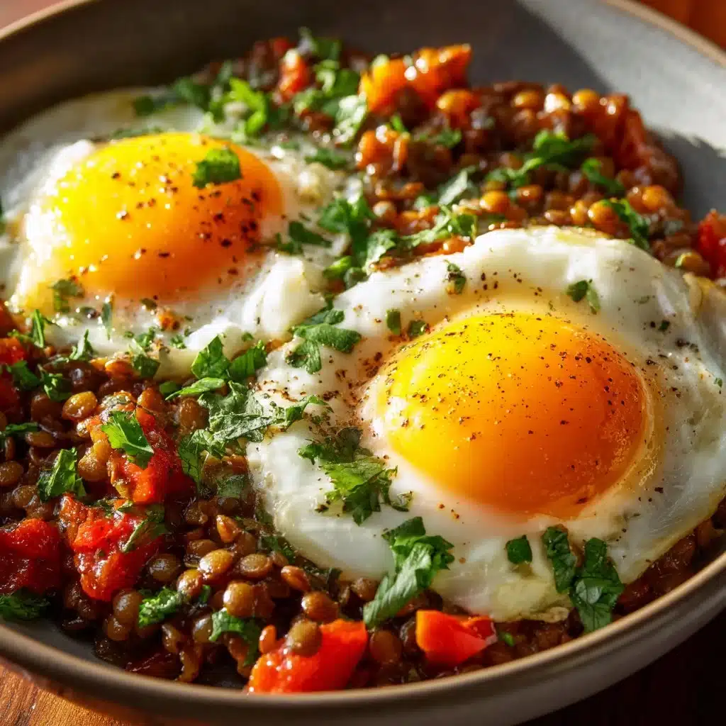 Savory Lentil Breakfast Bowl