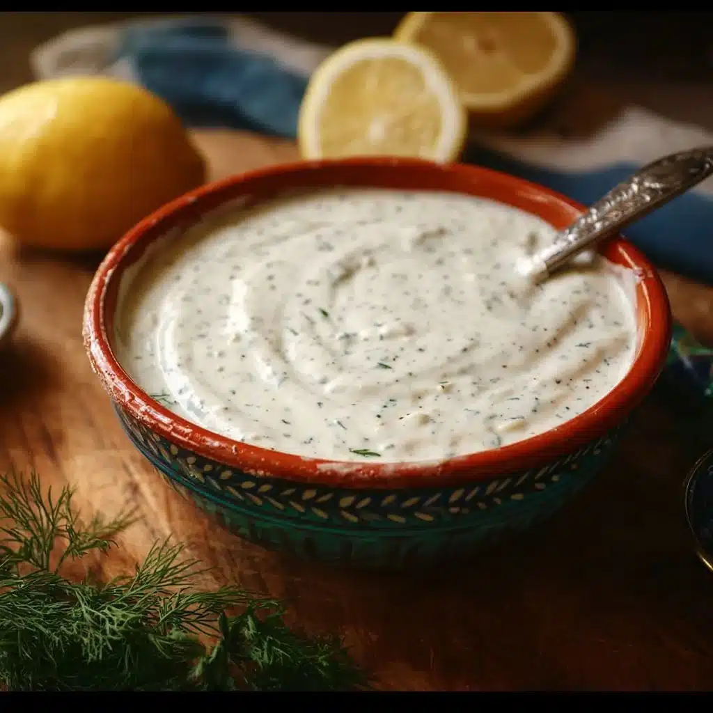 Shawarma White Sauce - Lebanese Tarator Sauce