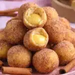 Delicious Snickerdoodle Poppers with a cinnamon sugar coating