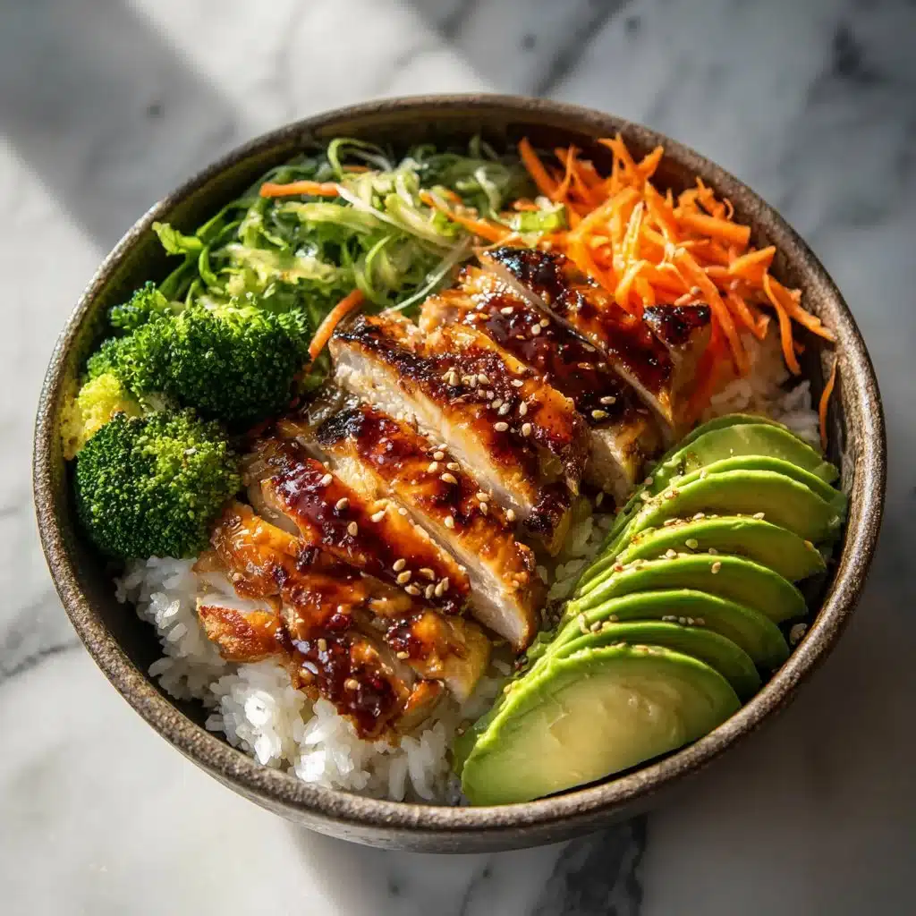 Sticky Chicken Bowls Recipe