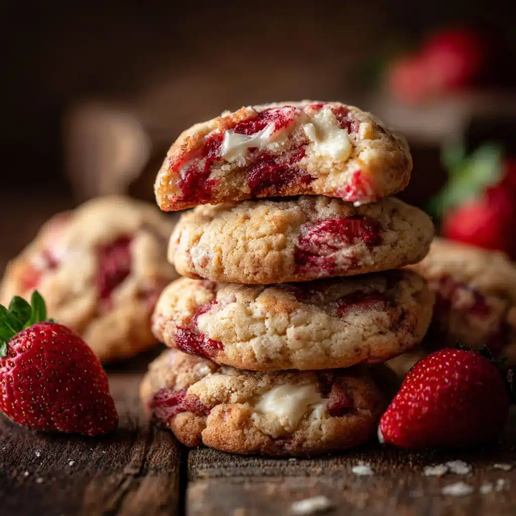 Strawberry Cheesecake Cookies