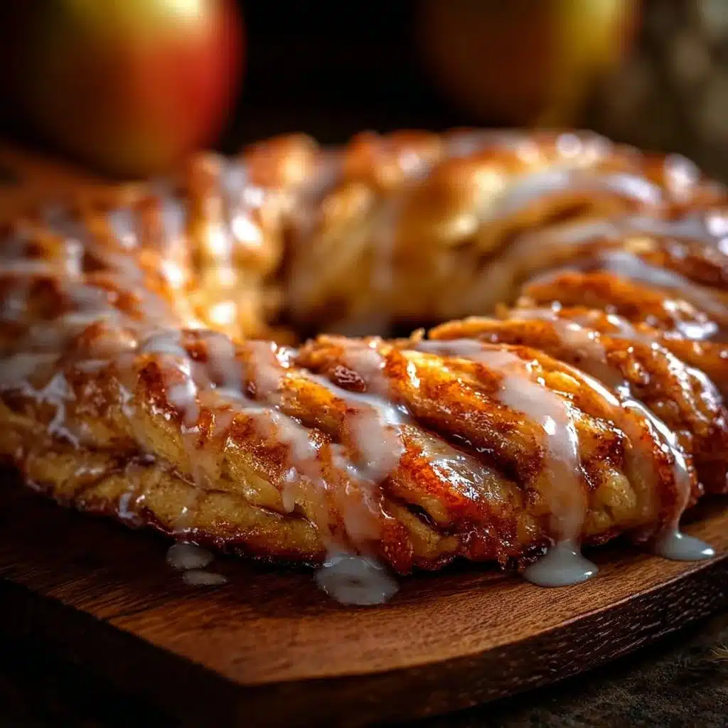 Apple Kringle with Vanilla Glaze Recipe is a must-try!