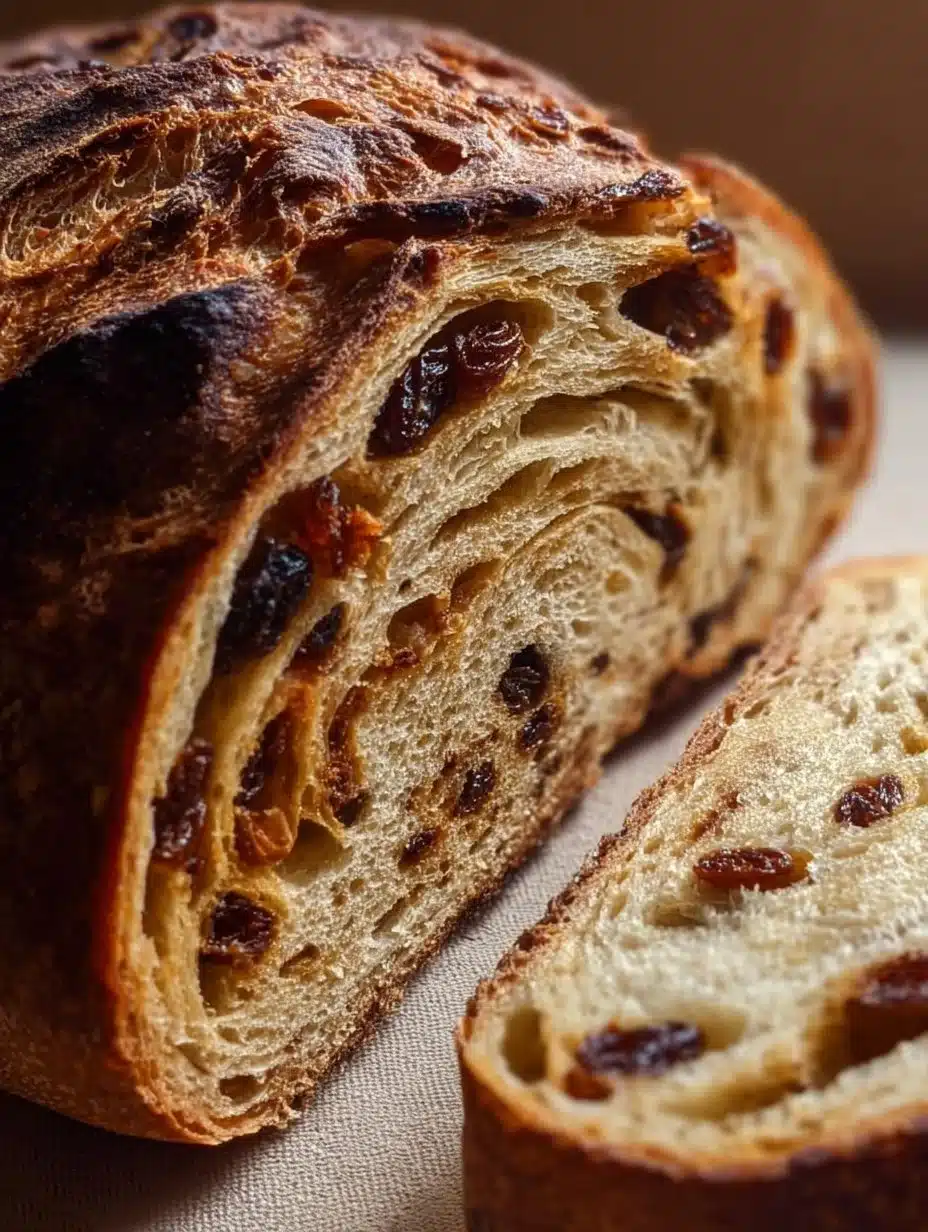 Cinnamon Raisin Sourdough Bread