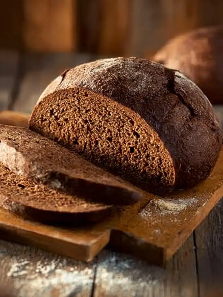 Hearty Dark Rye Bread
