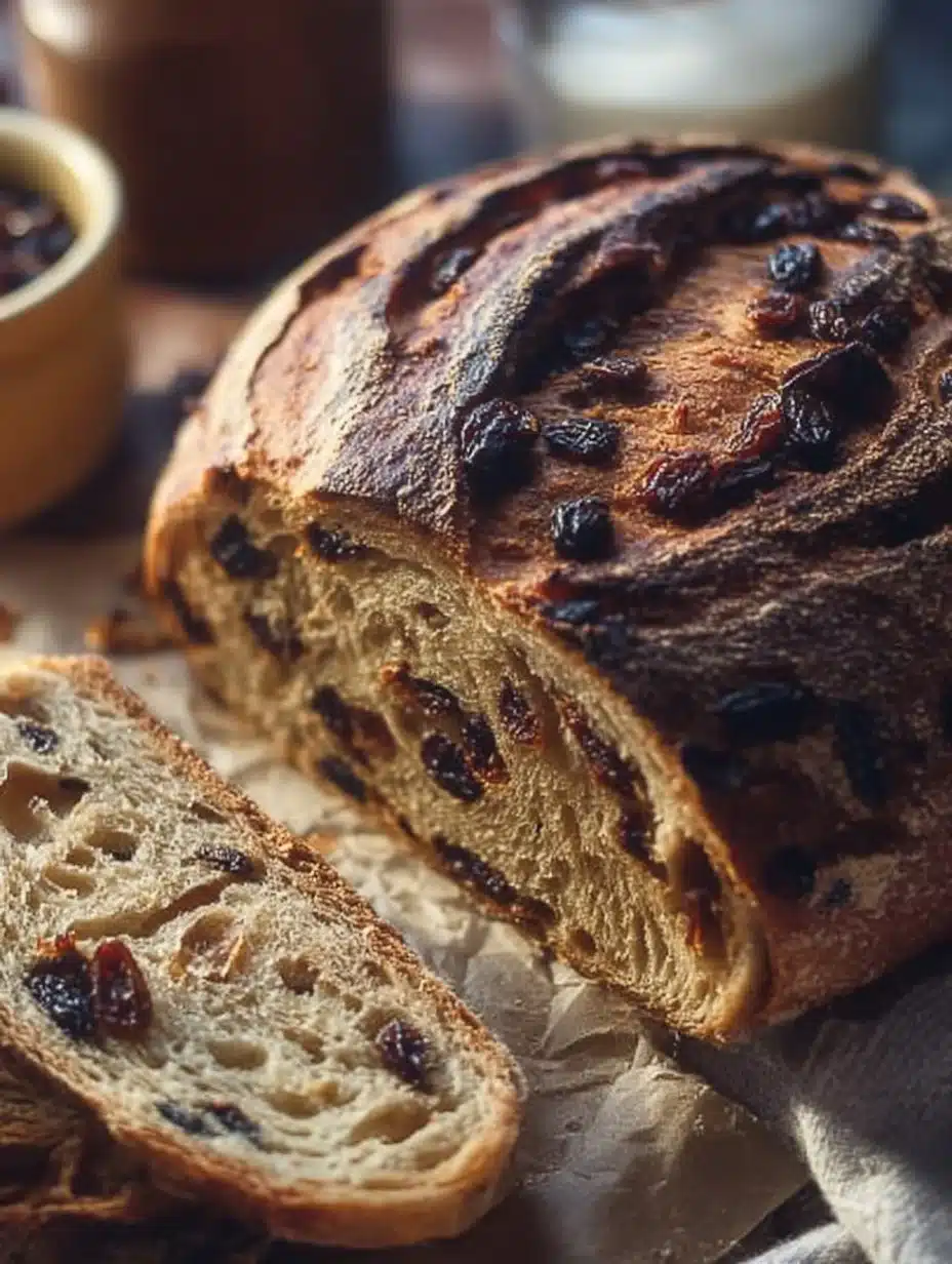 Cinnamon Raisin Sourdough Bread