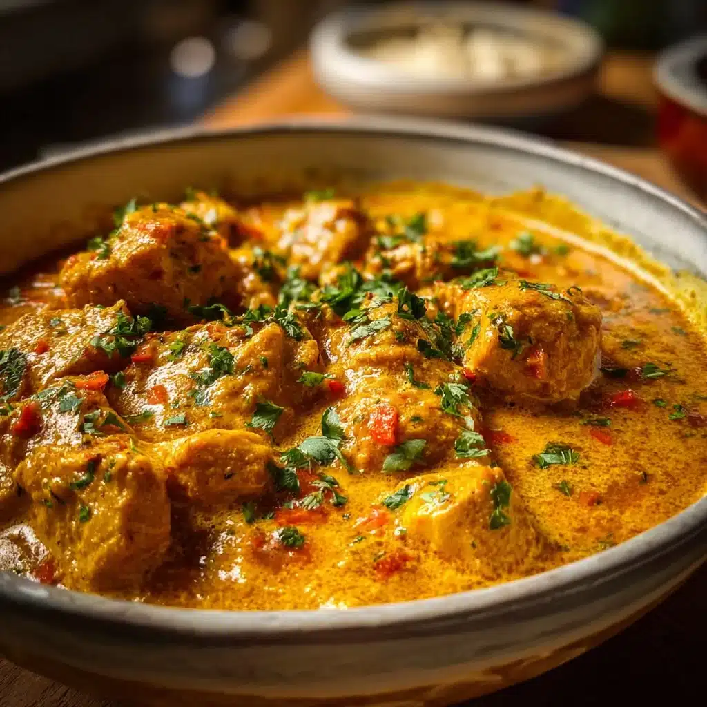 Cozy Crock Pot Indian Curry - Chicken Korma