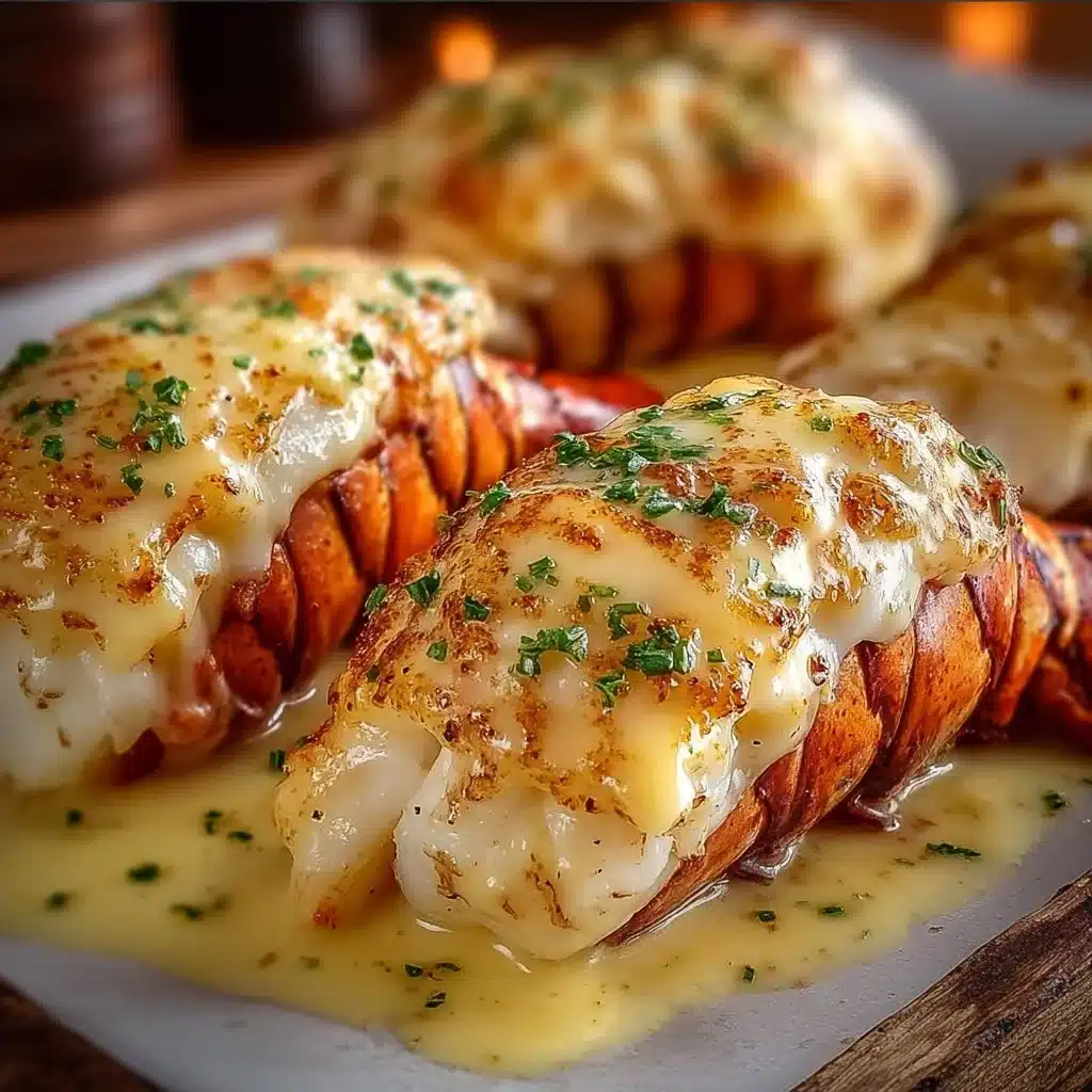 Creamy Garlic Butter Lobster Tails