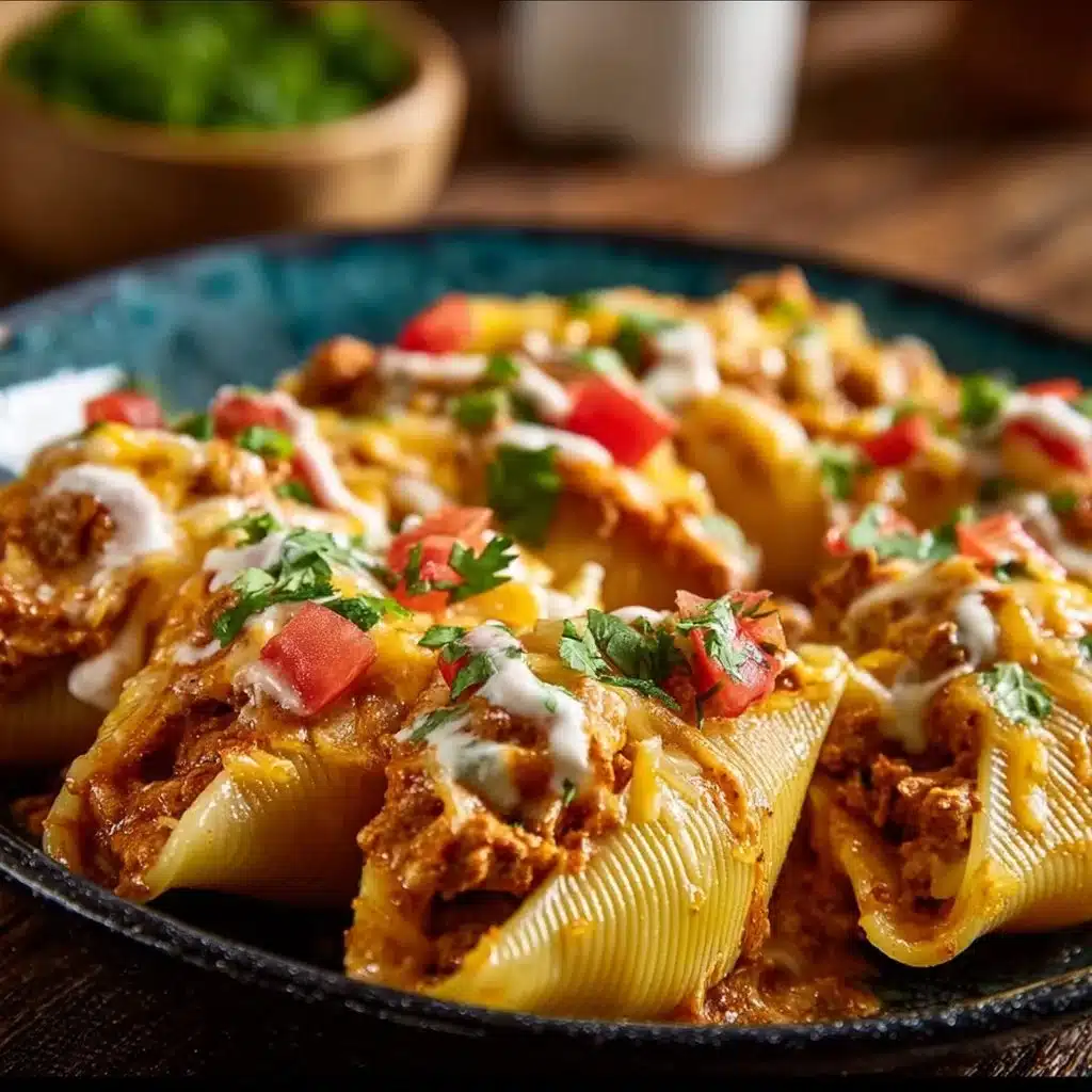Creamy Taco Stuffed Shells
