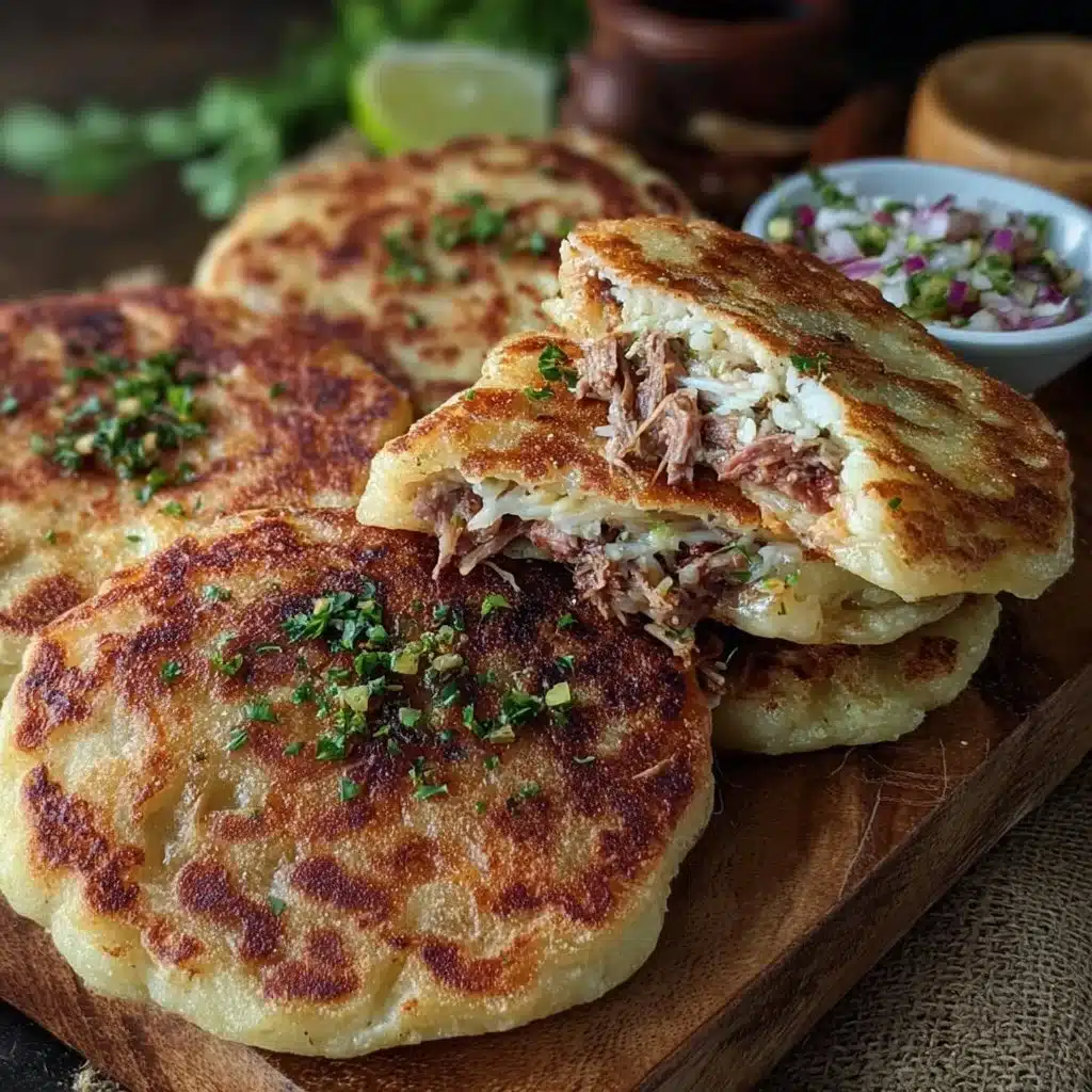 Crispy Authentic Salvadoran Pupusas Recipe Easy Homemade Savory Fillings