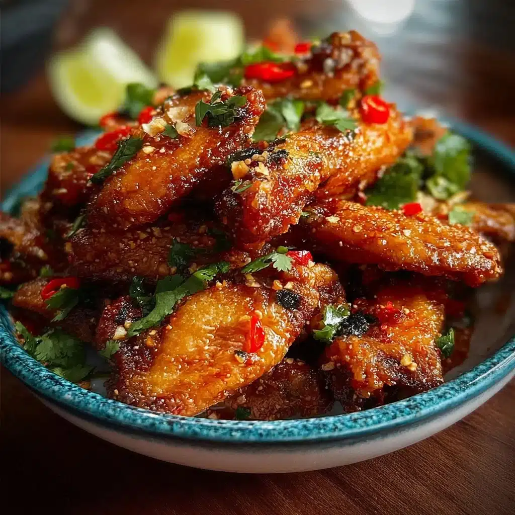 Savor Crispy Vietnamese Fish Sauce Fried Chicken Wings at Home
