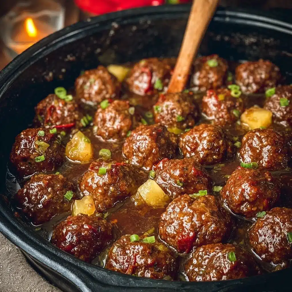 Crockpot Mississippi Meatballs