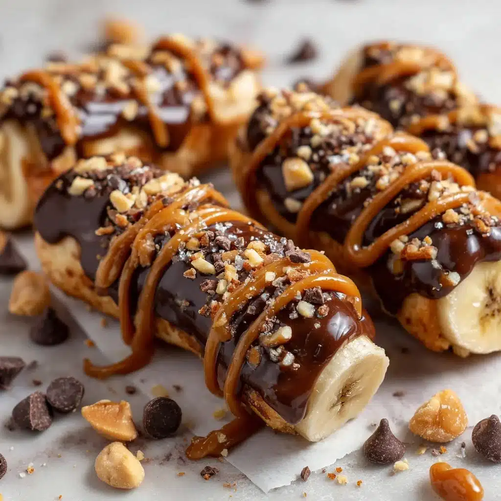 A variety of healthy banana treats including snacks and desserts.
