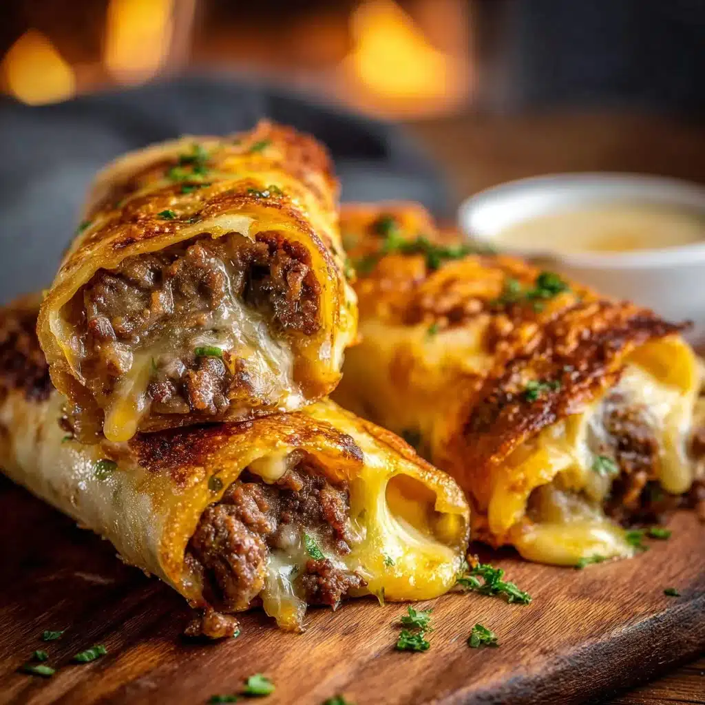 Keto Philly Cheesesteak Rolls