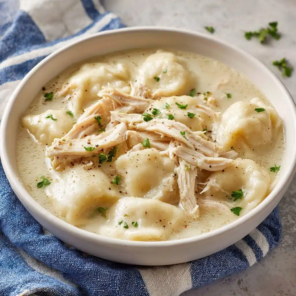Old-Fashioned Chicken and Dumplings