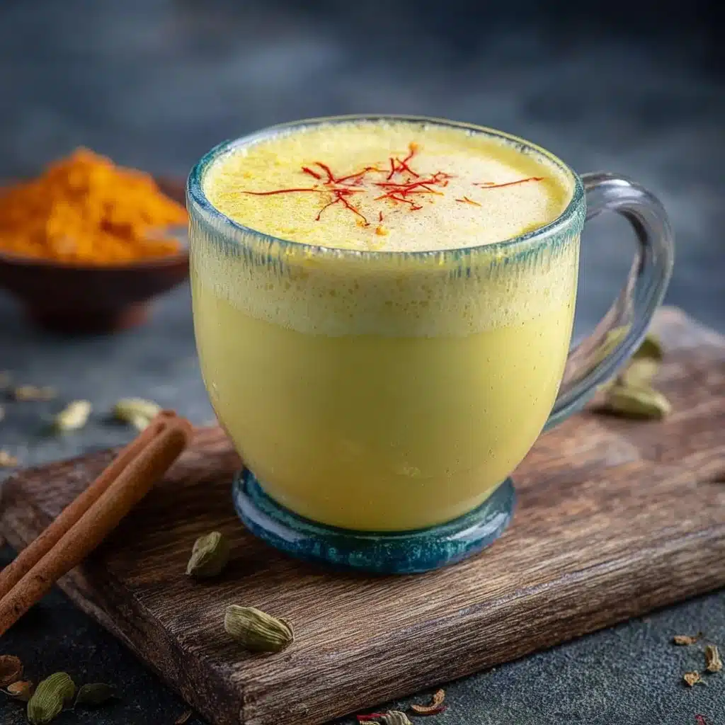Saffron Latte