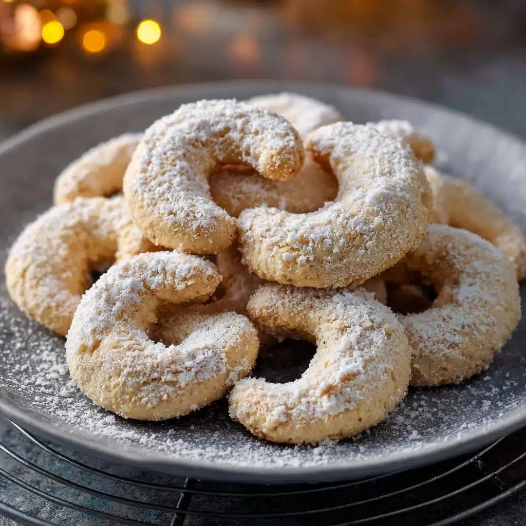 Vanilla Crescent Cookies