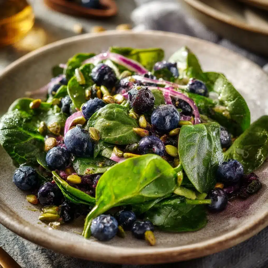 Blueberry Pistachio Spring Salad