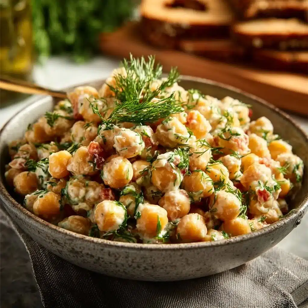 Chickpea Salad with Dill