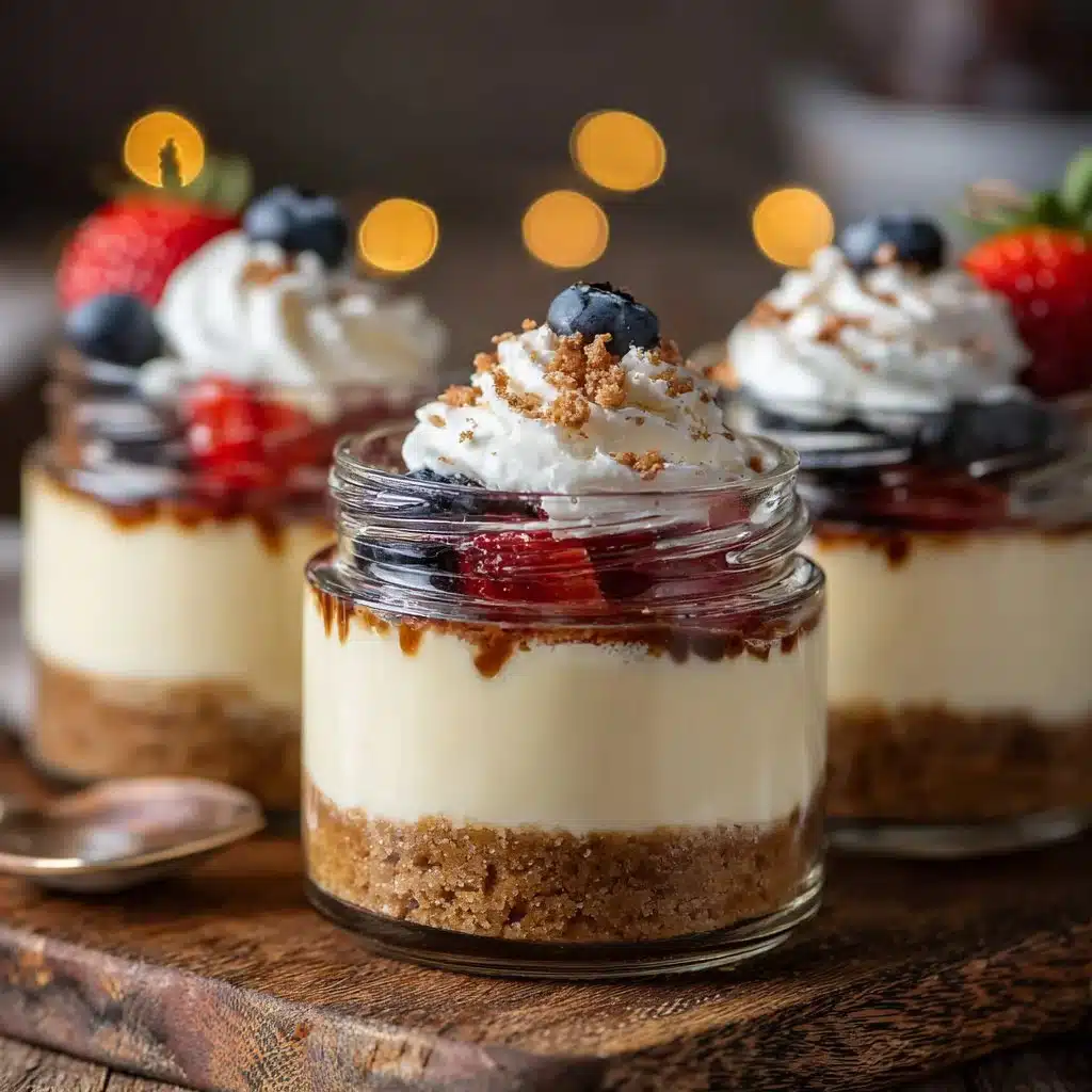 Easy Protein Cheesecake Jars