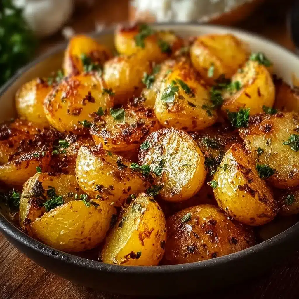 Garlic Roast Potatoes