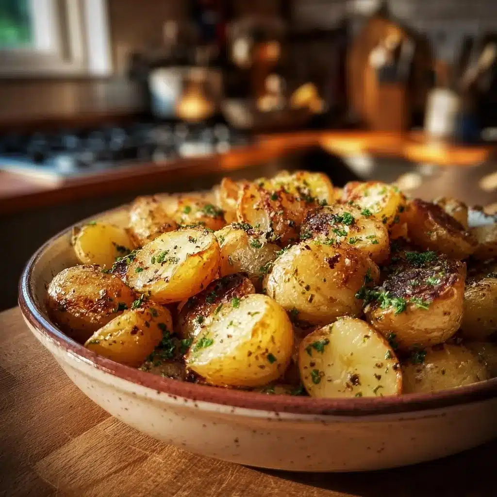Garlic Roast Potatoes