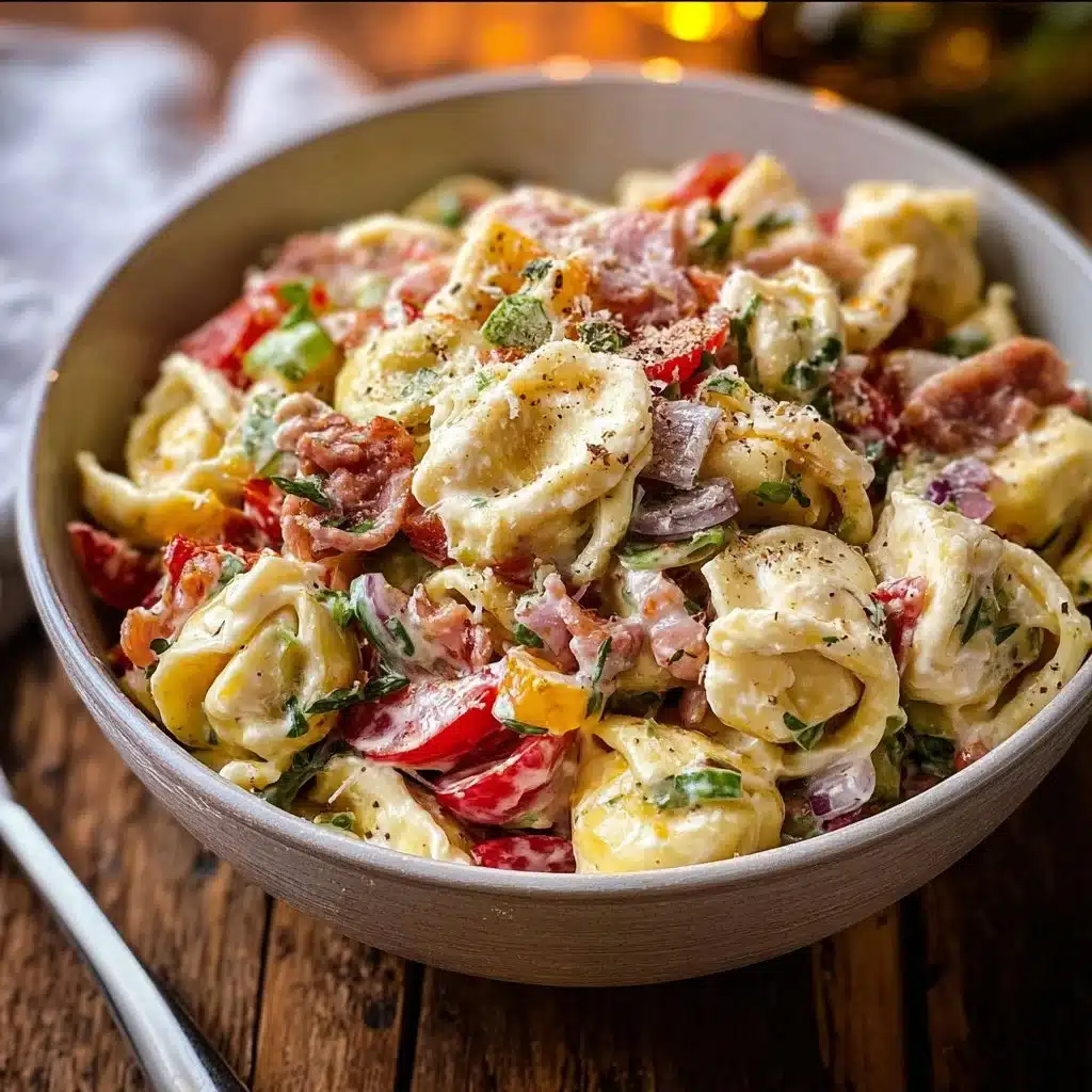 Healthy Grinder Tortellini Salad