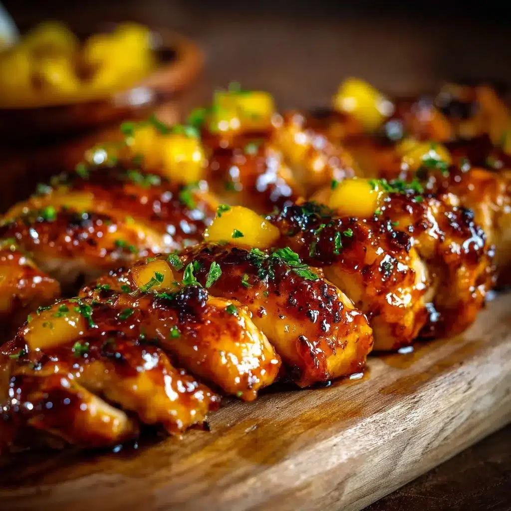 Irresistible Sweet & Savory Asian Mango Glazed Chicken Twists