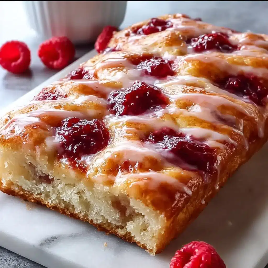Jam Donut Focaccia with sweet jam filling and golden crust